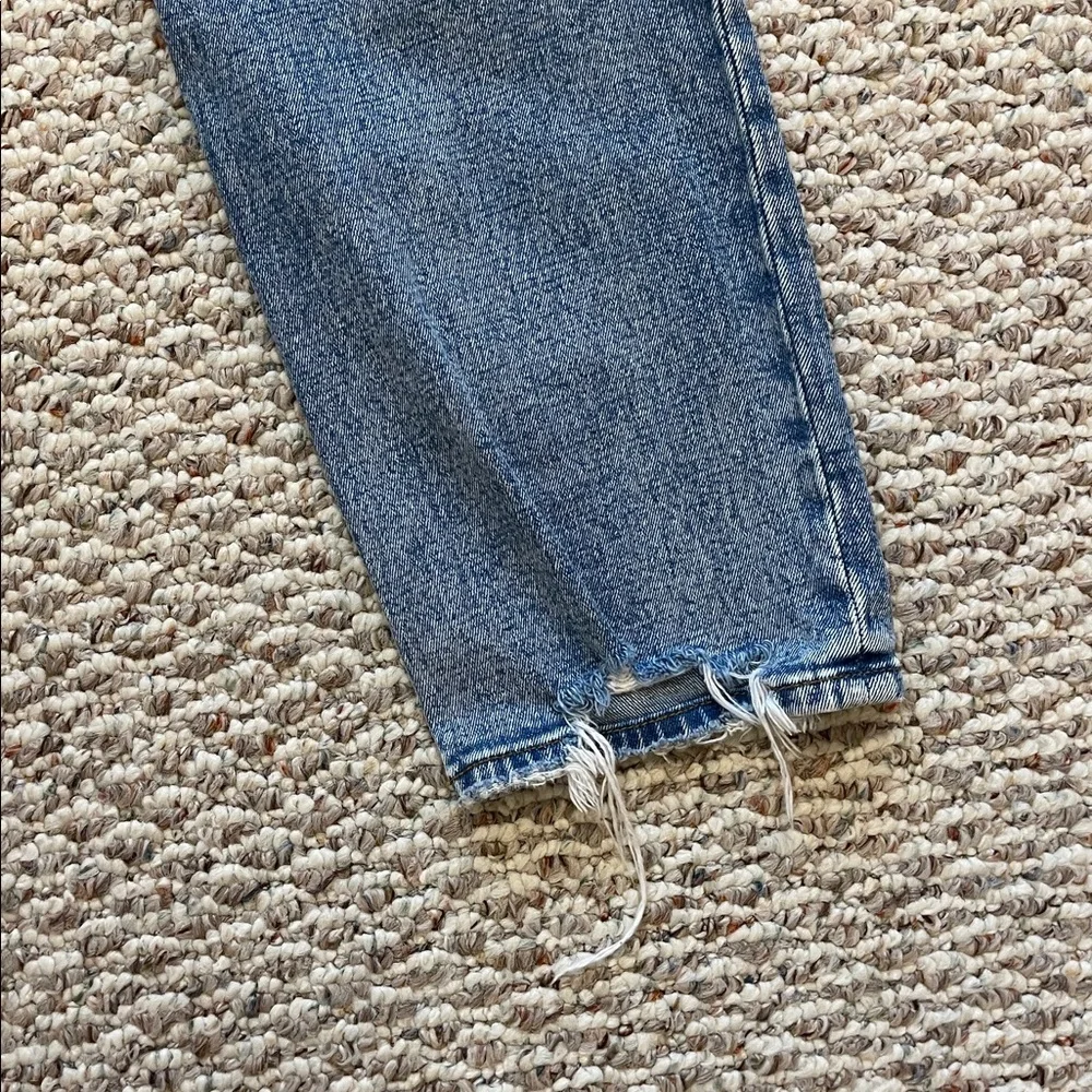 Abercrombie and Fitch The Ankle Straight Ultra High Rise Curve Love Size 27 / 4R - Picture 5 of 6